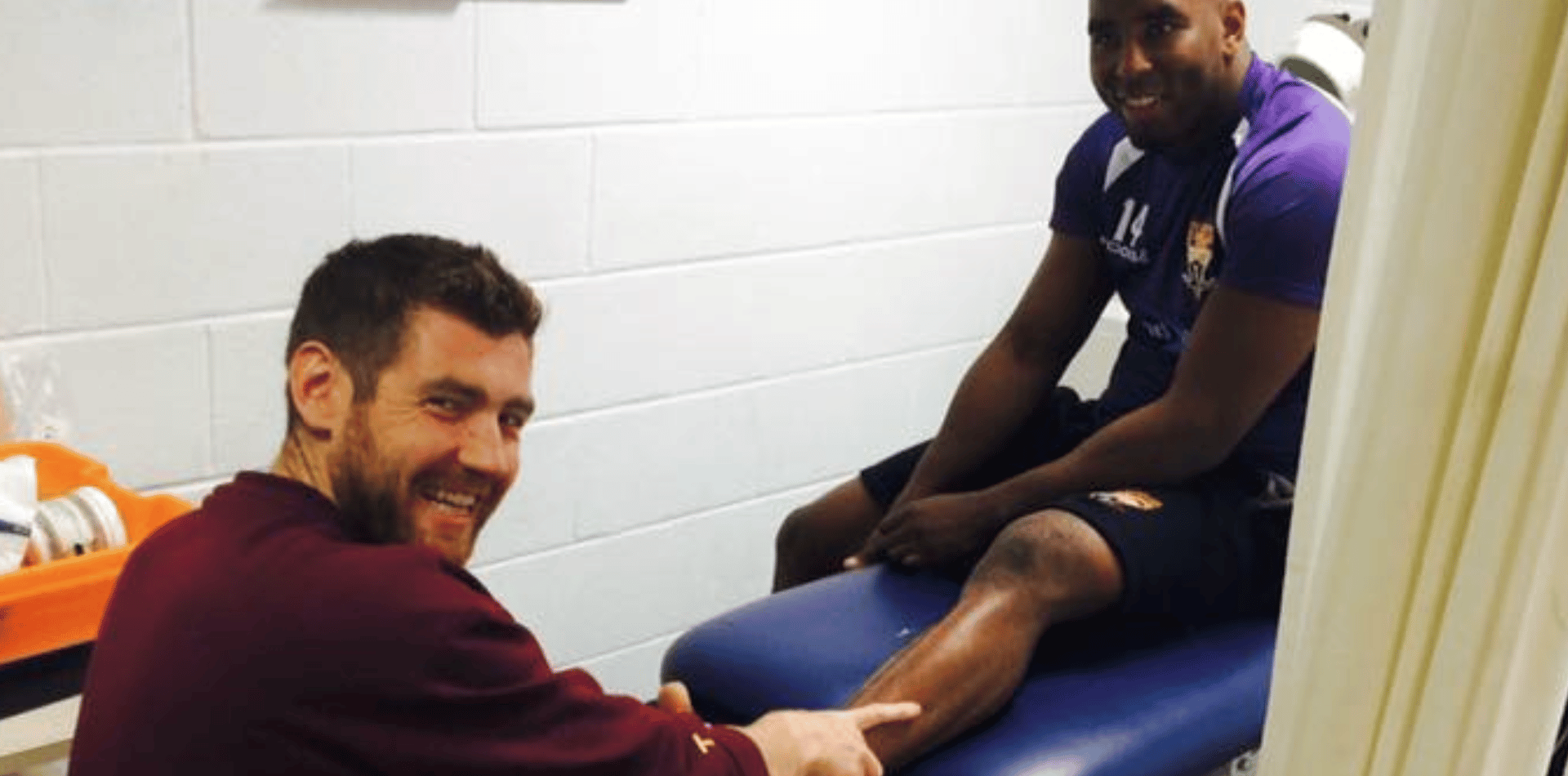Dave O’Sullivan Physiotherapist for Huddersfield Giants Rugby Team and Clinic Owner in the UK.